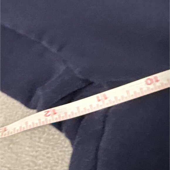 L-RL Sweatpants Navy Woman’s L WideLeg Drawstring Pockets - Picture 5 of 6